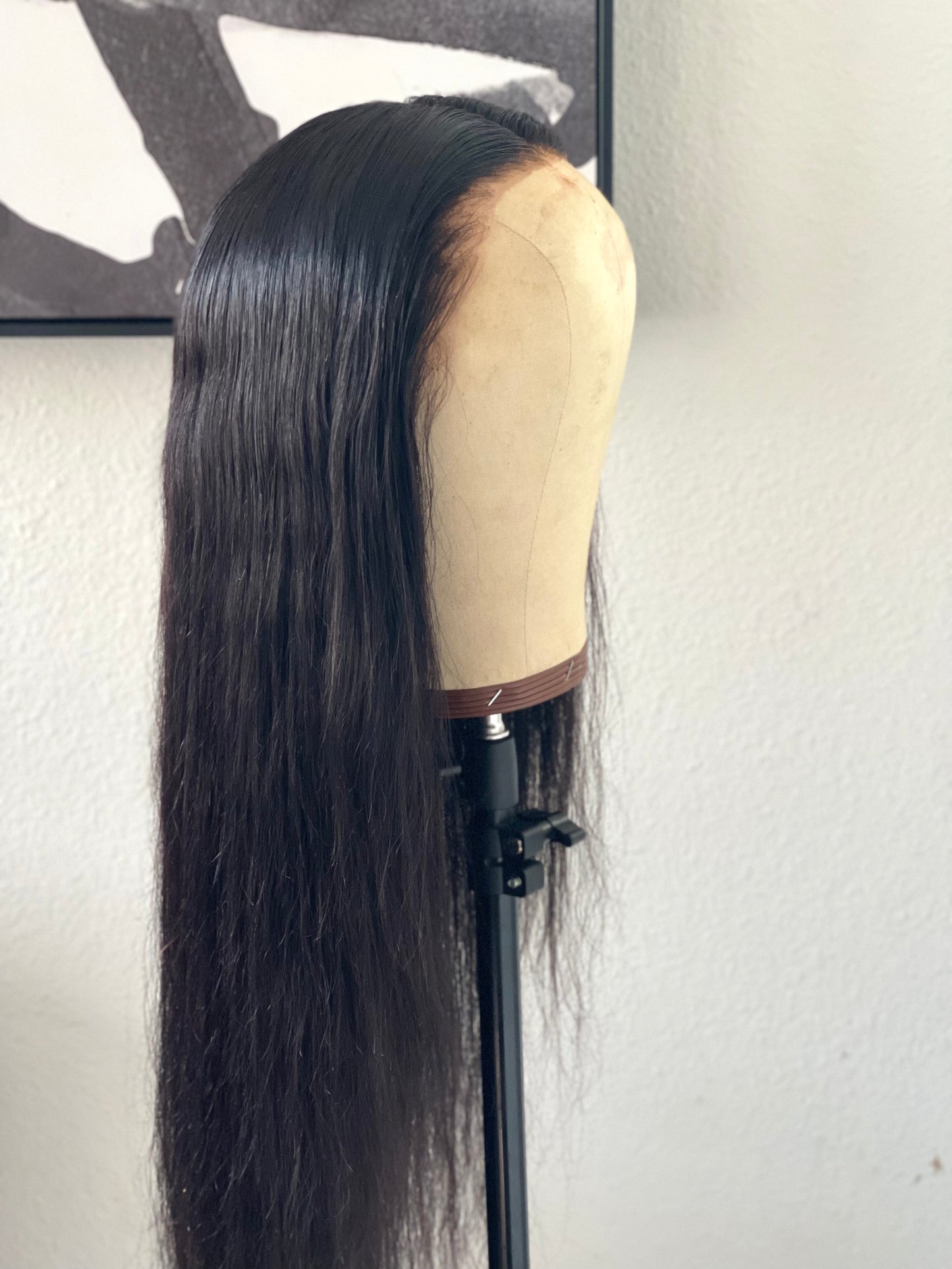 13*4 HD Lace Wig Natural Black Straight
